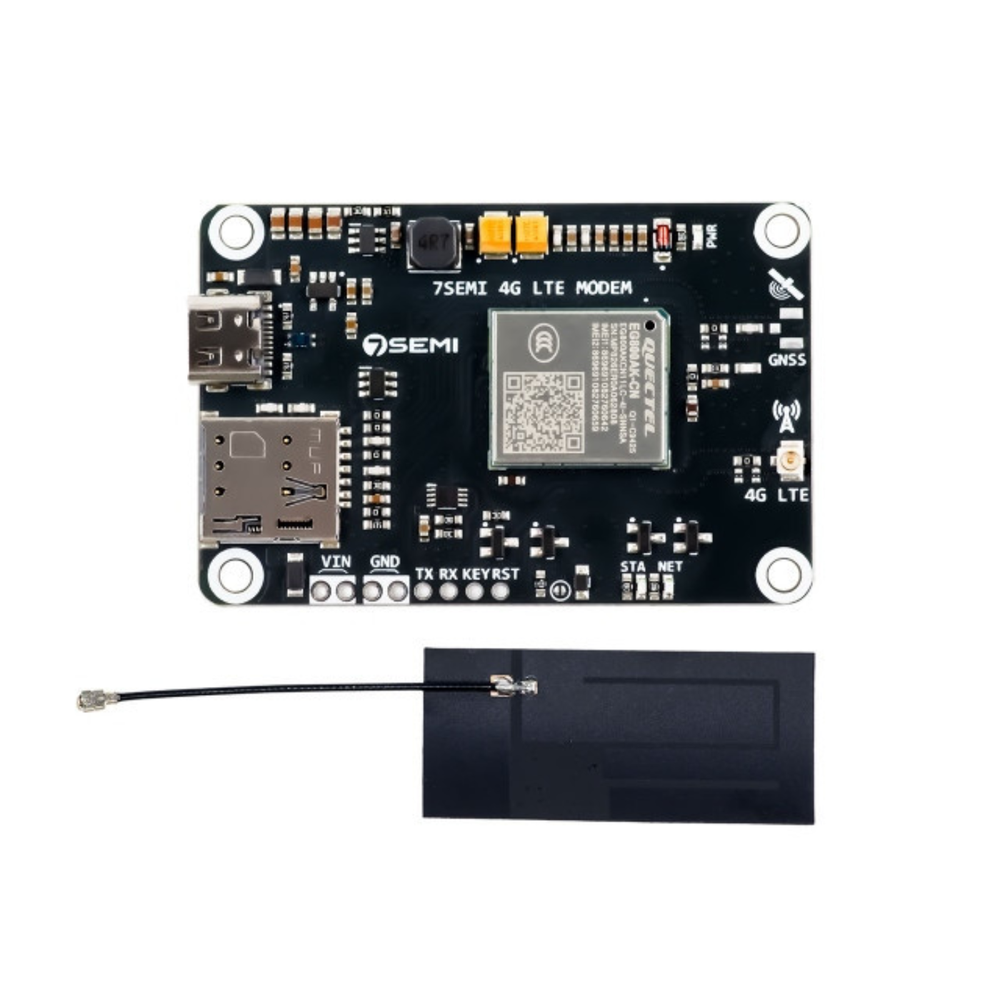 7Semi EG800AK LTE Cat-1 bis GNSS USB-C Modem Module - Robocraze