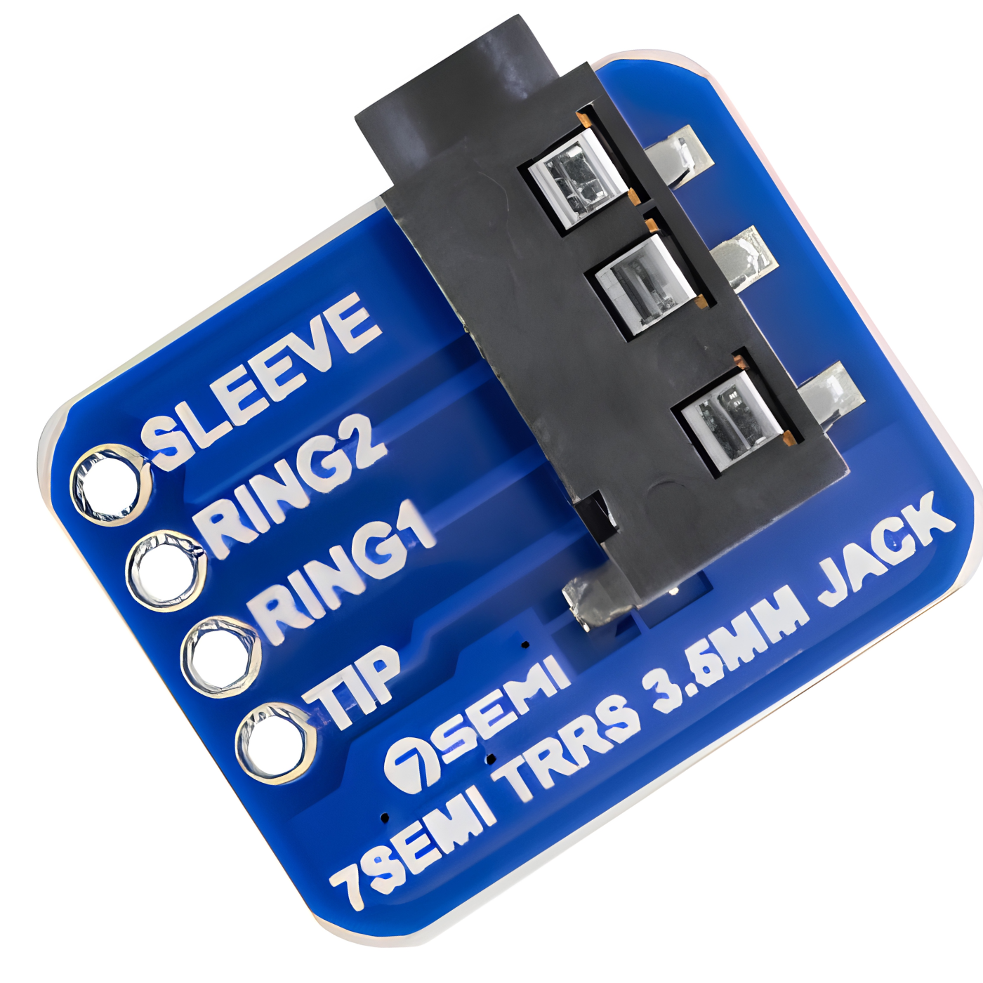 7Semi TRRS 3.5mm Audio Jack Breakout Module - Robocraze