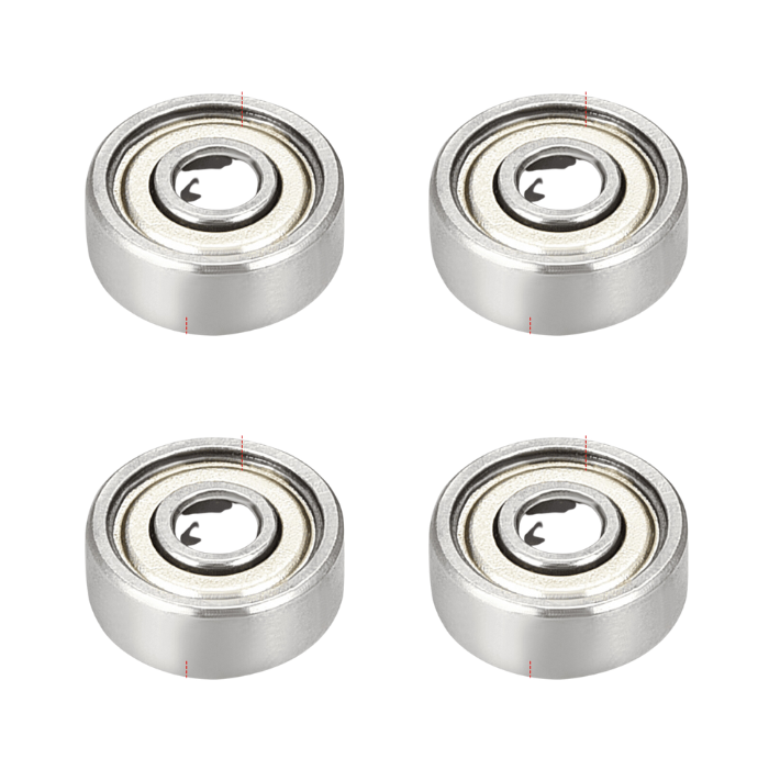 Radial Ball Bearing 625ZZ (Pack of 4) – High-precision 3D Printing Machine Parts for efficient performance.-Robocraze
