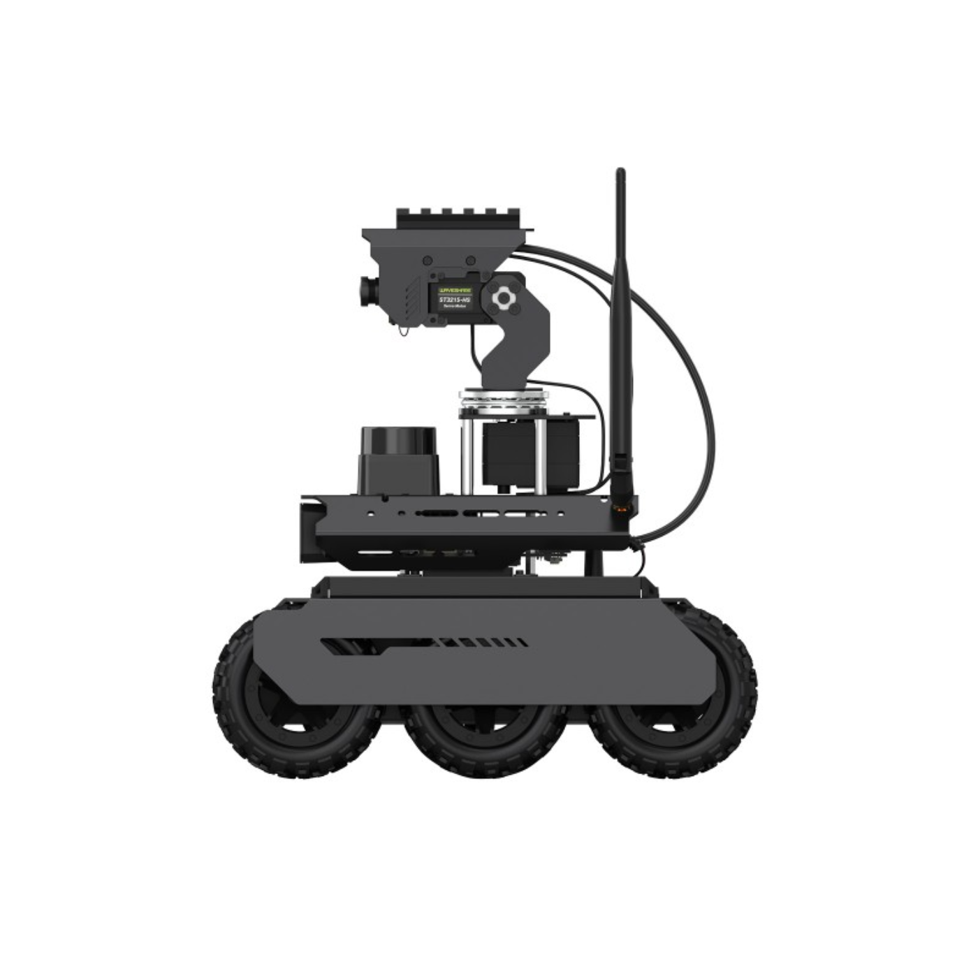 4wd Rover Robotics Waveshare UGV Rover ROS 2 Open-source 6 Wheels 4WD AI Robot With Jetson ...