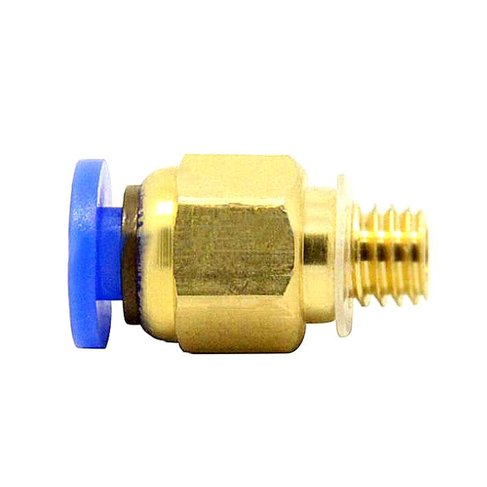 PC6-01 pneumatic fitting for 3.0mm Bowden extruder J-heads -Extruder Connector -Robocraze