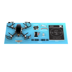 Pluto X Educational Nano DIY Drone Kit with Camera and WIFI for STEM Learning