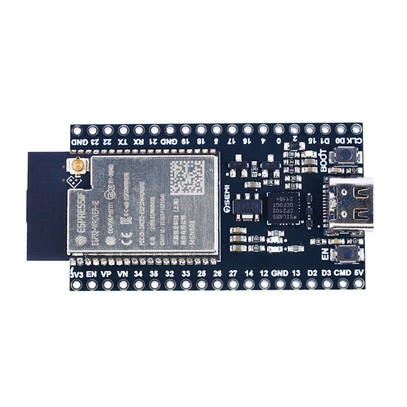 7Semi ESP32-DEVKIT-IE ESP32 Development Board WiFi BLE -Robocraze