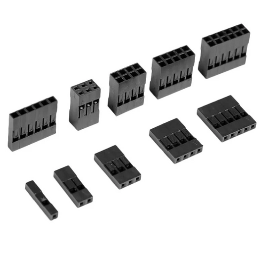 Dupont Connector Kit 2.54mm – Jumper wires & pin headers for DIY projects. -Electronic Components -Robocraze