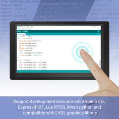 ELECROW ESP32 7 Inch HMI Display – 800x480 TFT LCD, supports PlatformIO & LVGL -HMI Display Module -Robocraze