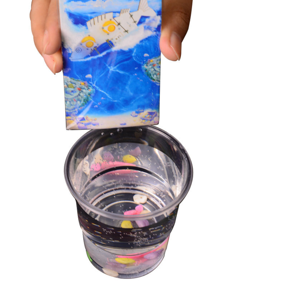 Pludo STEM Kit Magic Light – DIY Educational Toy for Kids 3–8 | Preschool–Grade 2 Light Refraction Activity -DIY Kit -Pludo Education Kit -Robocraze