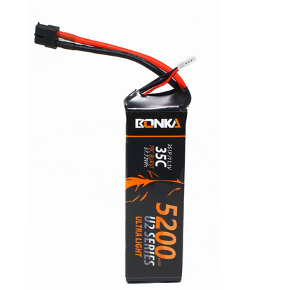 11.1v 5200mah 35C 3S1P Bonka Lipo Battery