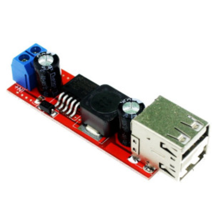 6V-40V to 5V 3A USB Charger Step Down – Step-down converter with dual USB output. -Power Converter -Robocraze
