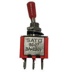 6 Pin Toggle Switch (3A 250V) – High-durability toggle switch - Mini Switch - Robocraze
