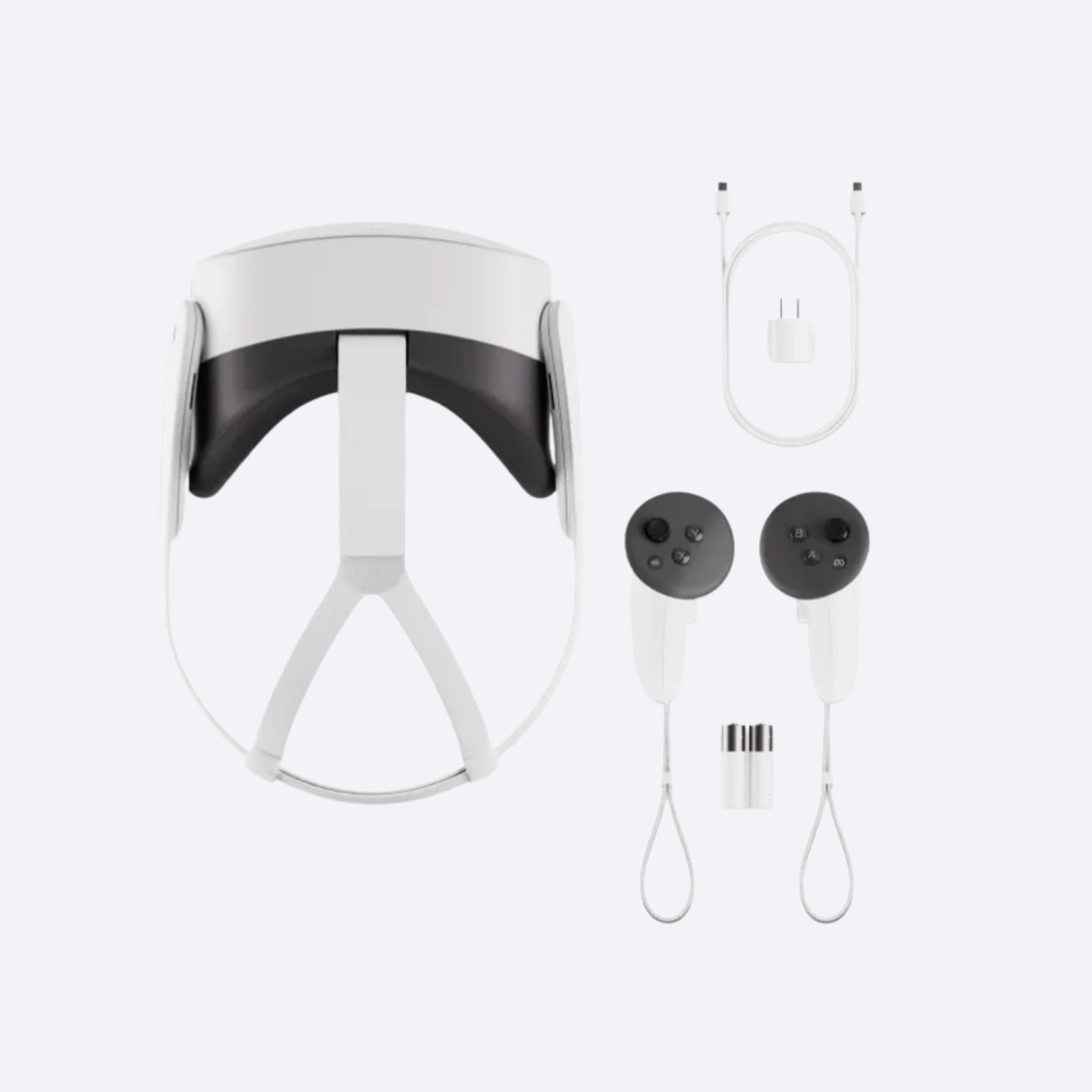 Original Meta Quest 3S VR Headsets 128GB – Immersive DIY Kits, STEM Kits, and Robot Kits for VR experiences - Robocraze