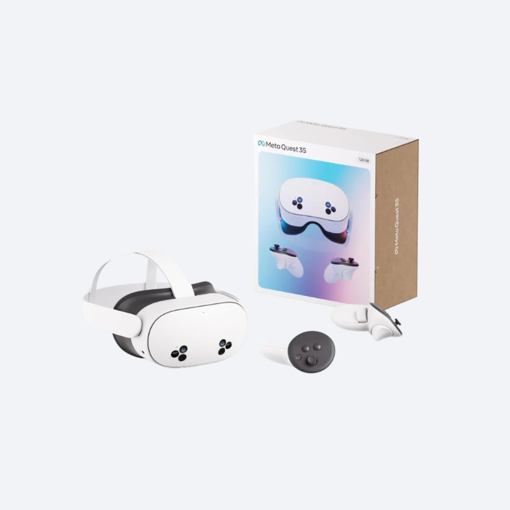 Original Meta Quest 3S VR Headsets 128GB – Immersive DIY Kits, STEM Kits, and Robot Kits for VR experiences - Robocraze