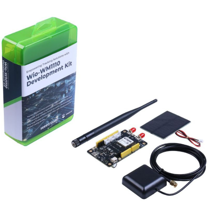 wio-wm1110 dev kit, built-in semtech lr1110 and nordic nrf52840