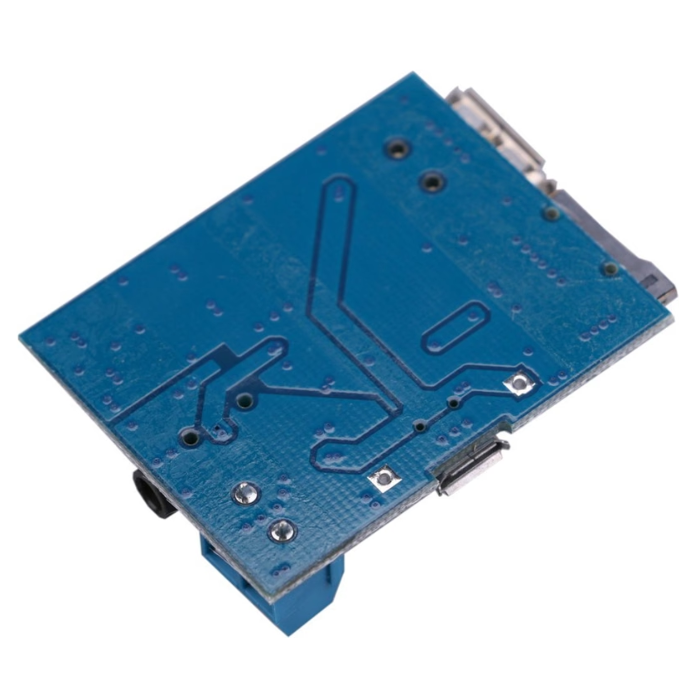 MP3 Decoder Board with TF Card USB Disk Support and Built-In Power Supply