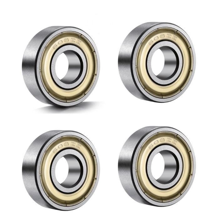 Radial Ball Bearing 608ZZ for 3D Printer (Pack of 4)