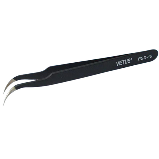 Anti-Static Tweezers 6pcs Set – Electrostatic discharge-safe tweezers – anti-static tweezer set - Hand Tool - Robocraze