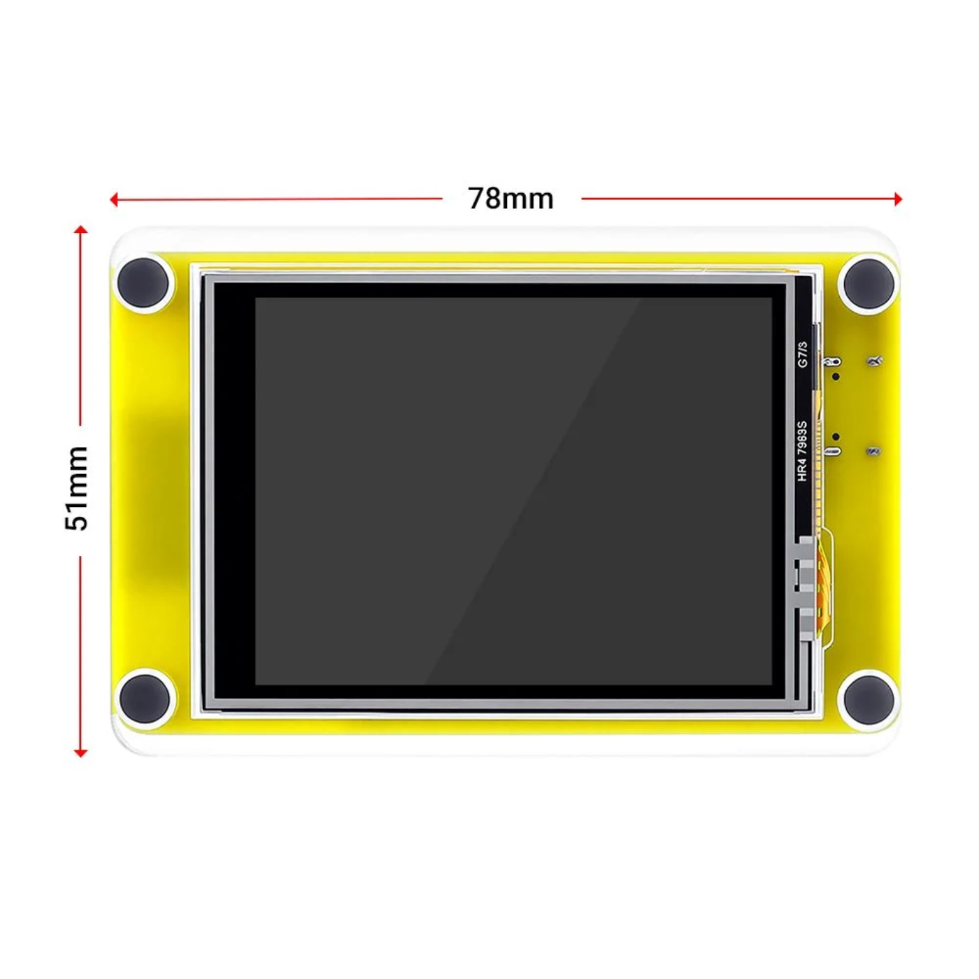 Elecrow 2.4 Inch ESP32 HMI Touch Display with WiFi & Bluetooth for IoT Projects