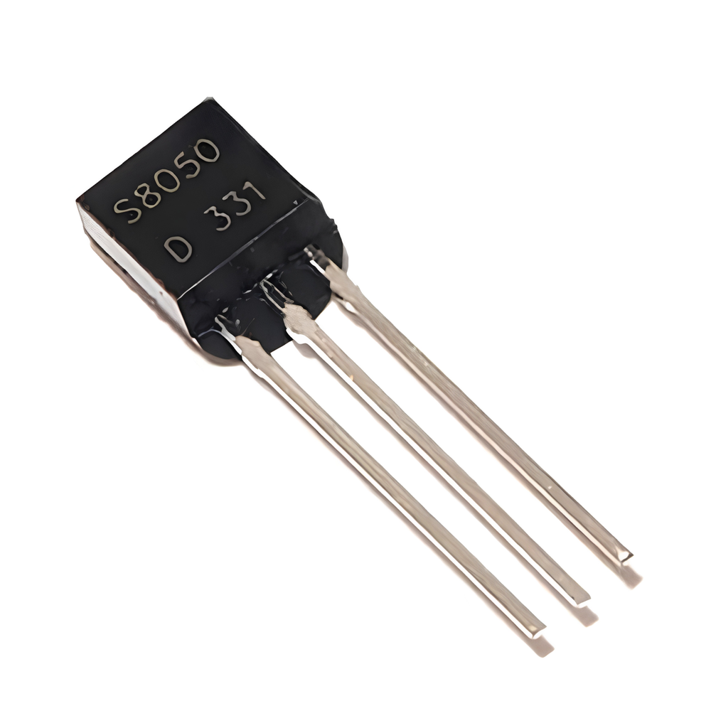 S8050 NPN Bipolar Junction Transistor (TO-92)-Basic Components -Electronic Components -Transistors -Robocraze