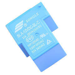 SLA 12VDC 6 Pin 30A SPDT High Power Relay Through Hole - Robocraze