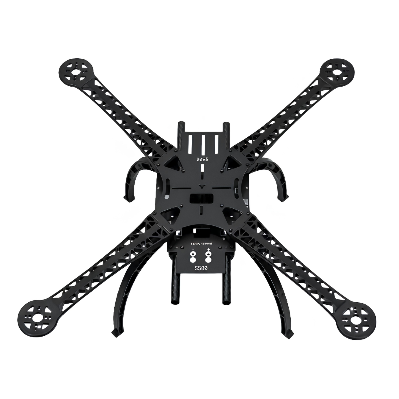 Simplifly S500 Multi Rotor Air PCB Frame with High Landing Gear for FPV Quadcopter - Robocraze