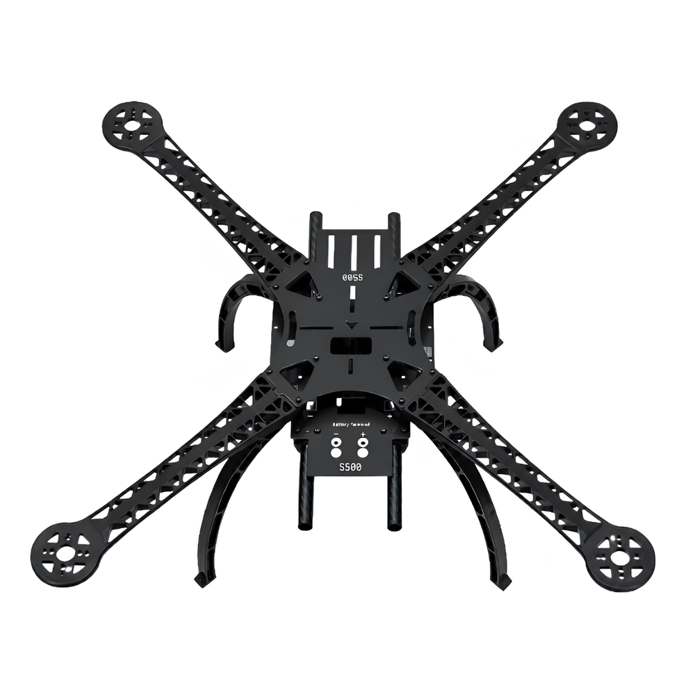 Simplifly S500 Multi Rotor Air PCB Frame with High Landing Gear for FPV Quadcopter - Robocraze