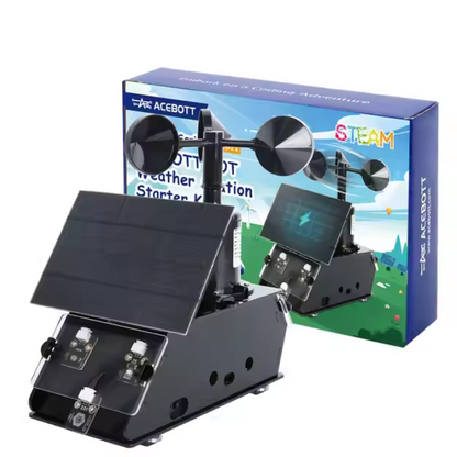 ACEBOTT ESP32 IOT Weather Station Starter STEM Kit Compatible with Arduino