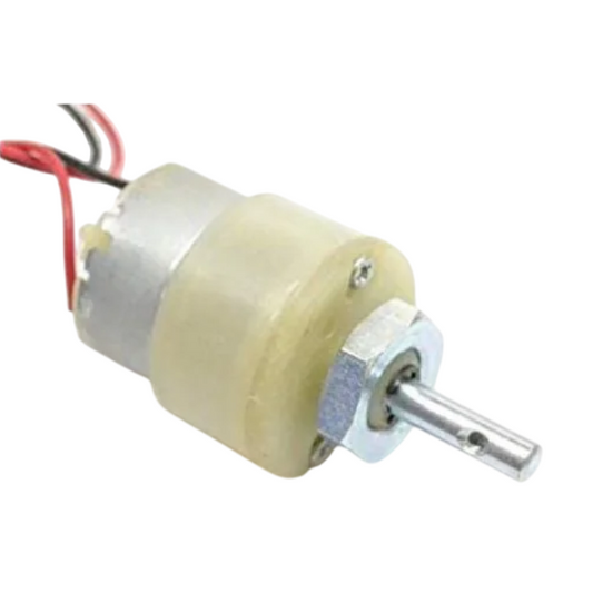 12V 6 RPM Center Shaft DC Gear Motor -Motors & Mechanical -DC Motors -Robocraze