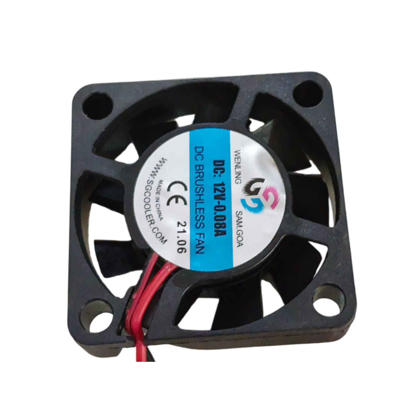 12V Brushless DC Fan - 4010 -Motors & Mechanical -DC Fans -Robocraze