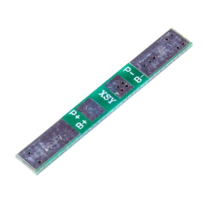 1S 18650 Li-ion Battery BMS Charger Protection Board 3.7V -Batteries & Power -Supply Voltage Regulators -Robocraze