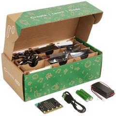 BBC Micro:bit Club Kit V2.21 – 10 Micro:bit V2.21 boards & accessories. -Development Board -BBC Micro:Bit -Robocraze