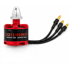 2212 920KV Brushless Motor – Silver CCW -Drone Parts -Drone Motors -Drone/UAV -Robocraze