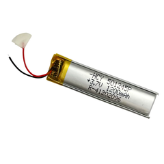 3.7V 1200mAh LiPo Rechargeable Battery Pack (501245P) -Batteries & Power Supply -LiPo Batteries -Robocraze