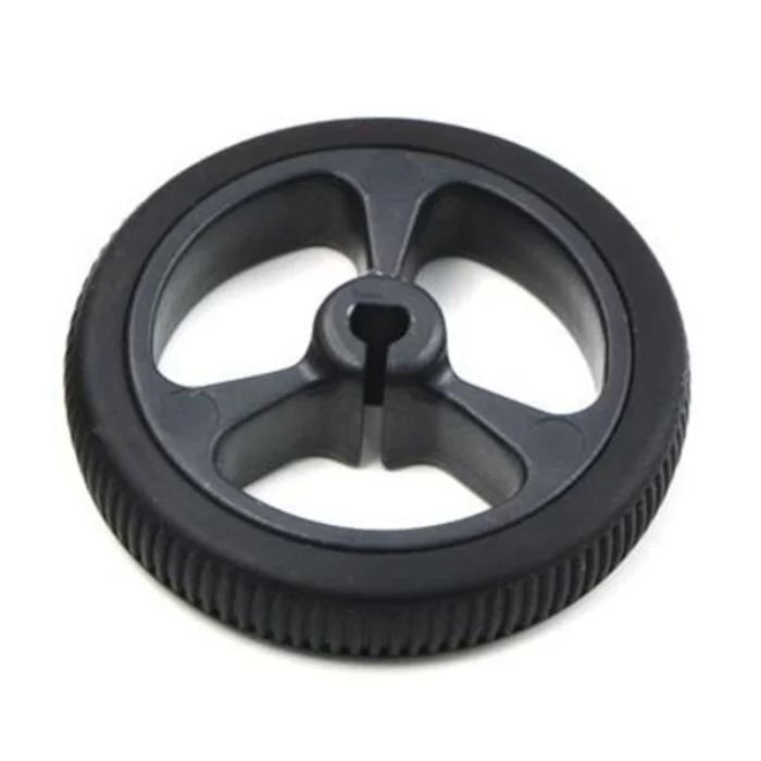 32mm Mini Car N20 Motor Wheel – Small gear motor and wheel for compact robots. -Robot Wheels and Chassis -Robocraze