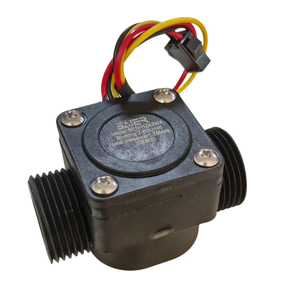 3/4 Inch Water Flow Sensor SEN-HZ43WA – Industrial-grade liquid flow sensor -Water Flow Sensor -Robocraze