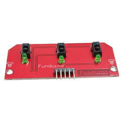 3 Channel IR Infrared CTRT5000 Line Detection Module – Compact IR sensor for robotics. -IR Distance Sensor -Robocraze
