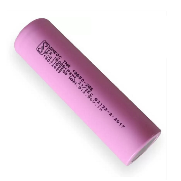 3.6V 2600mAh 18650 Battery – Reliable Li-ion battery with 3.6V output. -Lithium Battery -Robocraze