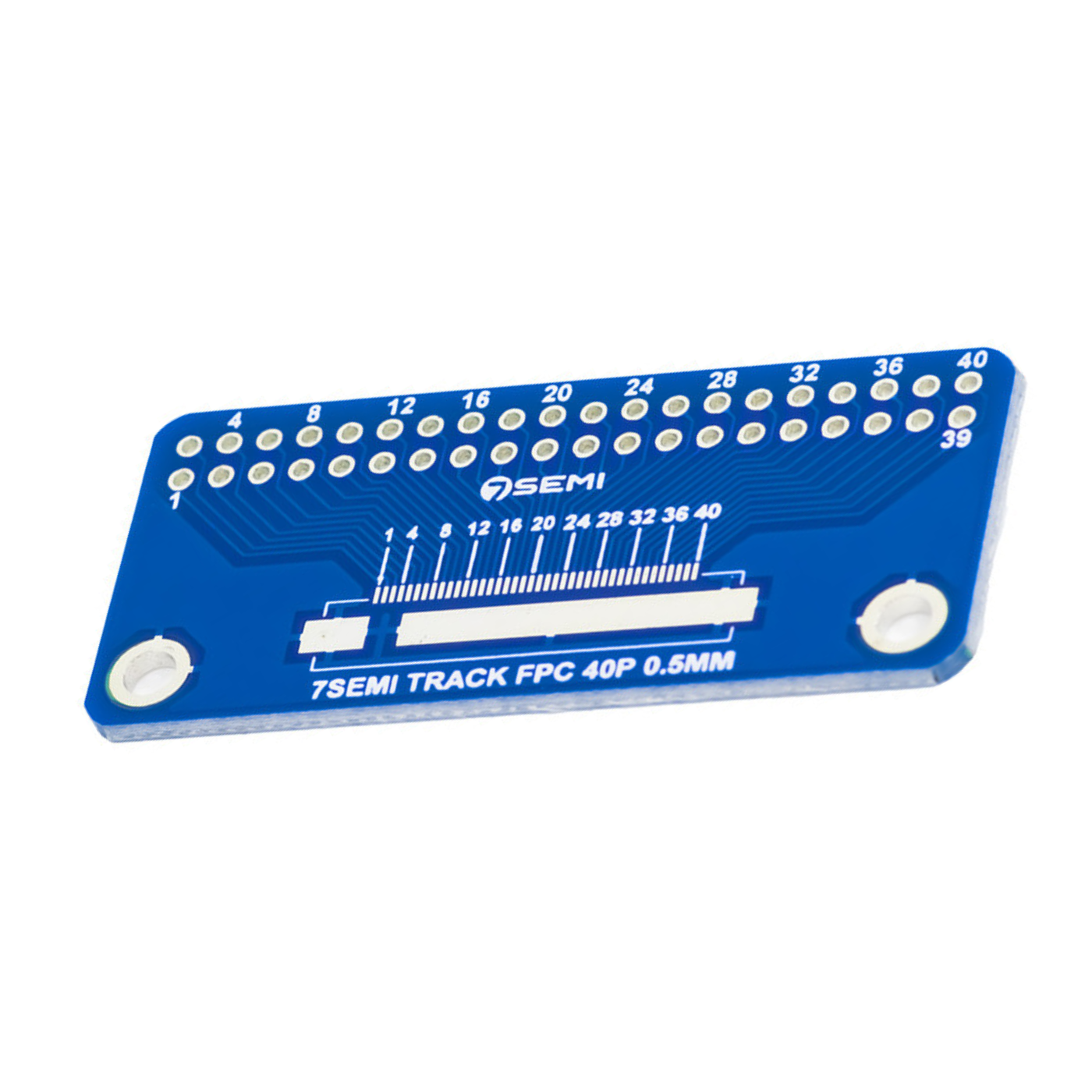 7Semi 0.5mm FFC FPC 40 Pin Breakout Board Adapter PCB -Electronic Modules - Breakout Boards - Robocraze