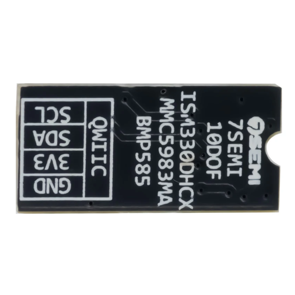 7Semi 10DOF IMU & Pressure Sensor Module – ISM330DHCX, MMC5983MA, BMP585 -Sensors -Accelerometers & Gyro Sensors -Robocraze