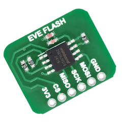 7Semi 16Mbit Serial Flash Memory SPI Breakout Board with W25Q16JVSSIQ - Electronic Modules - Breakout Boards - Robocraze