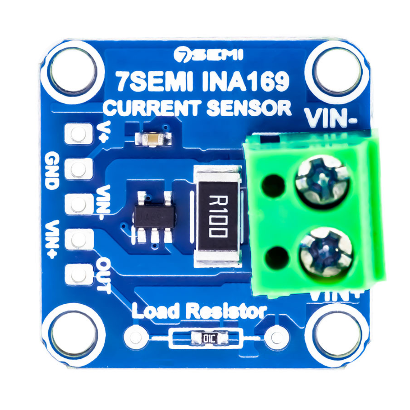 7Semi 5A Analog INA169 DC Current Sensor Breakout – Robocraze