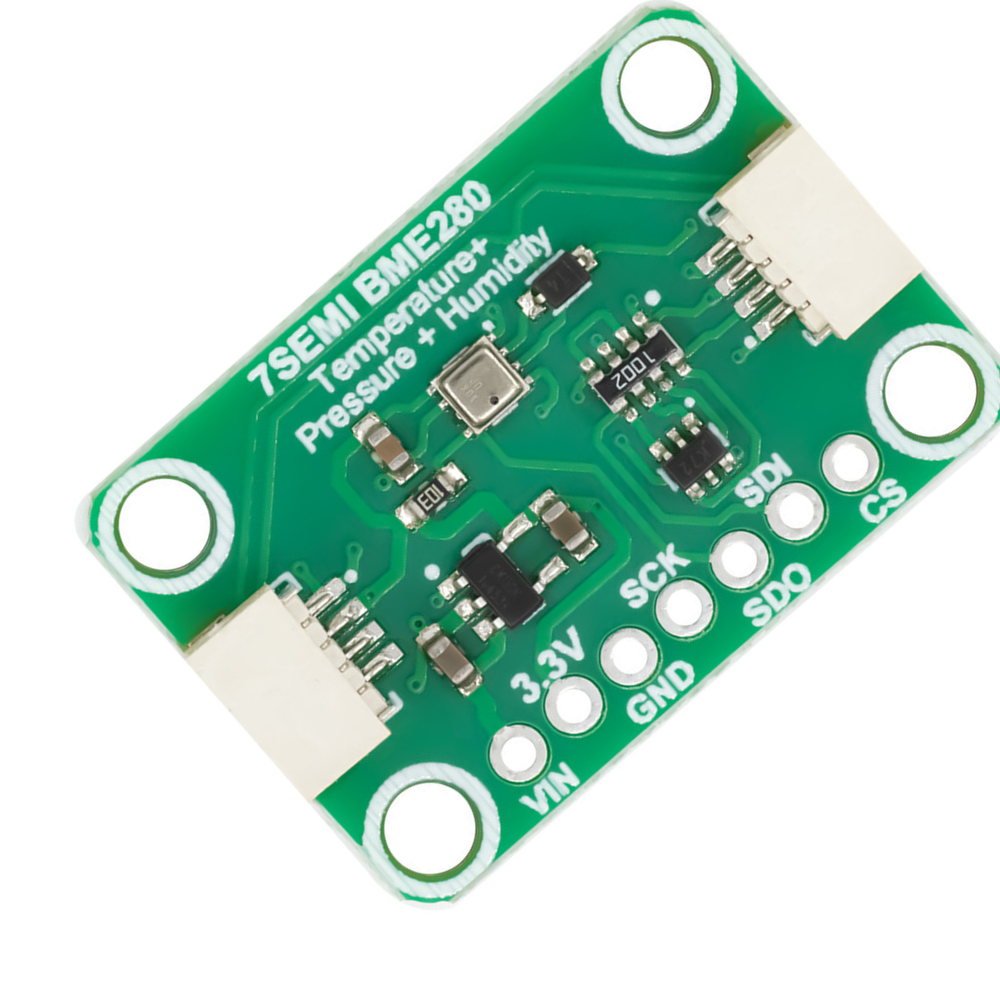 7Semi BME280 Temperature Humidity Pressure Sensor Breakout Module I2C SPI - Sensors - Temperature Sensors - Robocraze