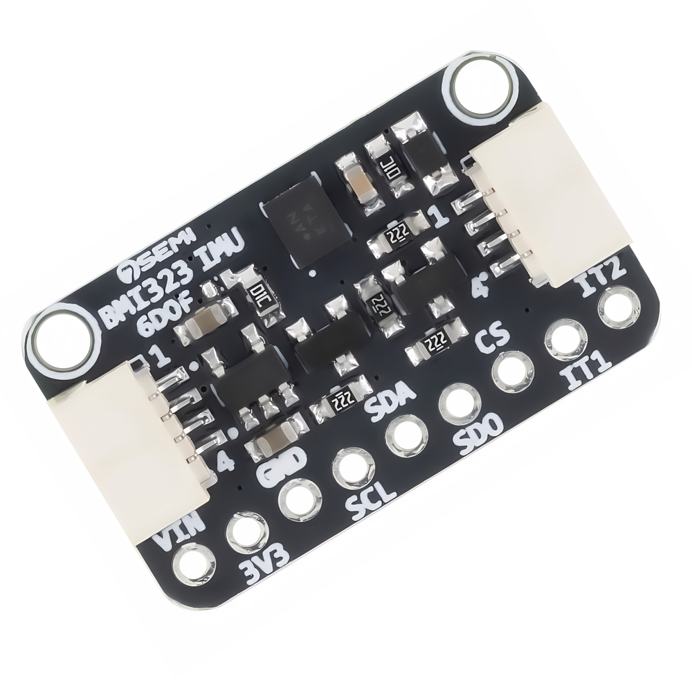 7Semi BMI323 IMU Breakout Board 6DOF Accelerometer Gyroscope Qwiic SPI I2C - Electronic Modules - Breakout Boards - Robocraze
