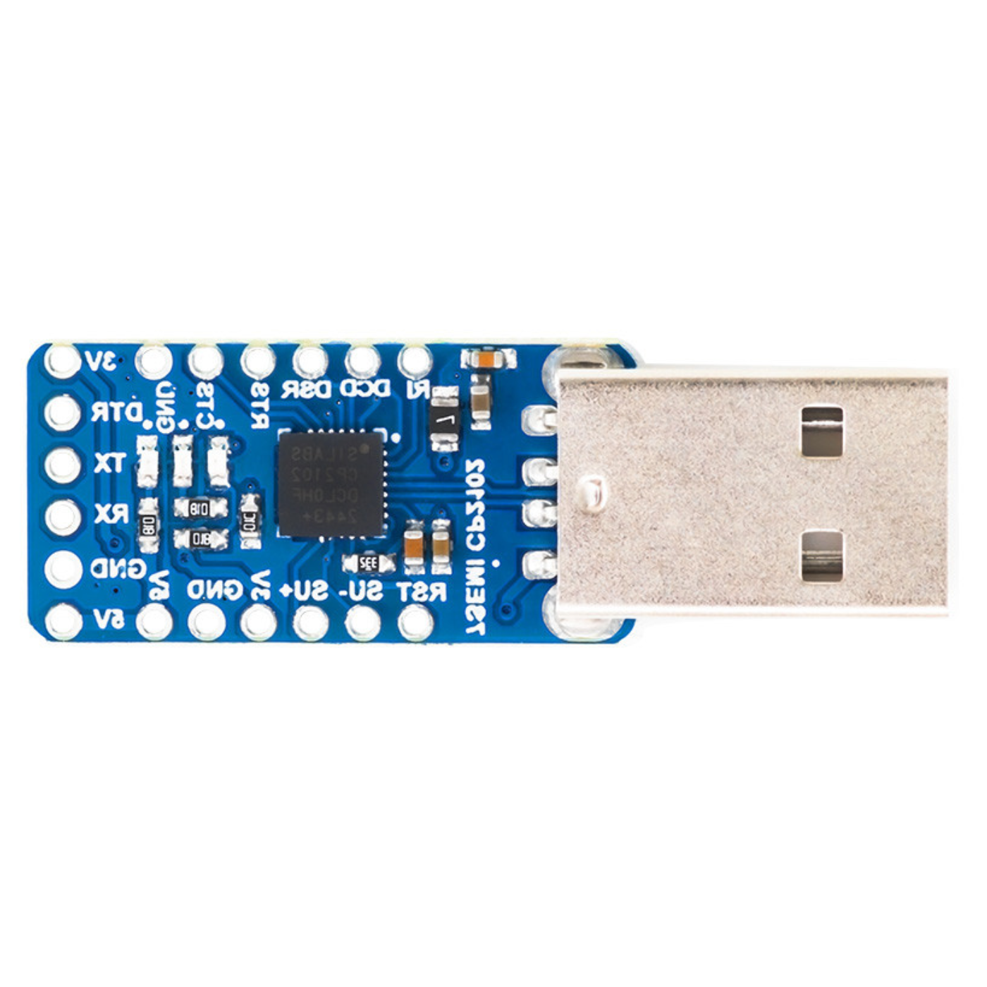 7Semi CP2102 USB to UART TTL Converter Communication Breakout Module -Microcontrollers -Data Converts -Robocraze