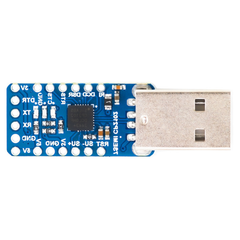 7Semi CP2102 USB to UART TTL Converter Communication Breakout Module -Microcontrollers -Data Converts -Robocraze