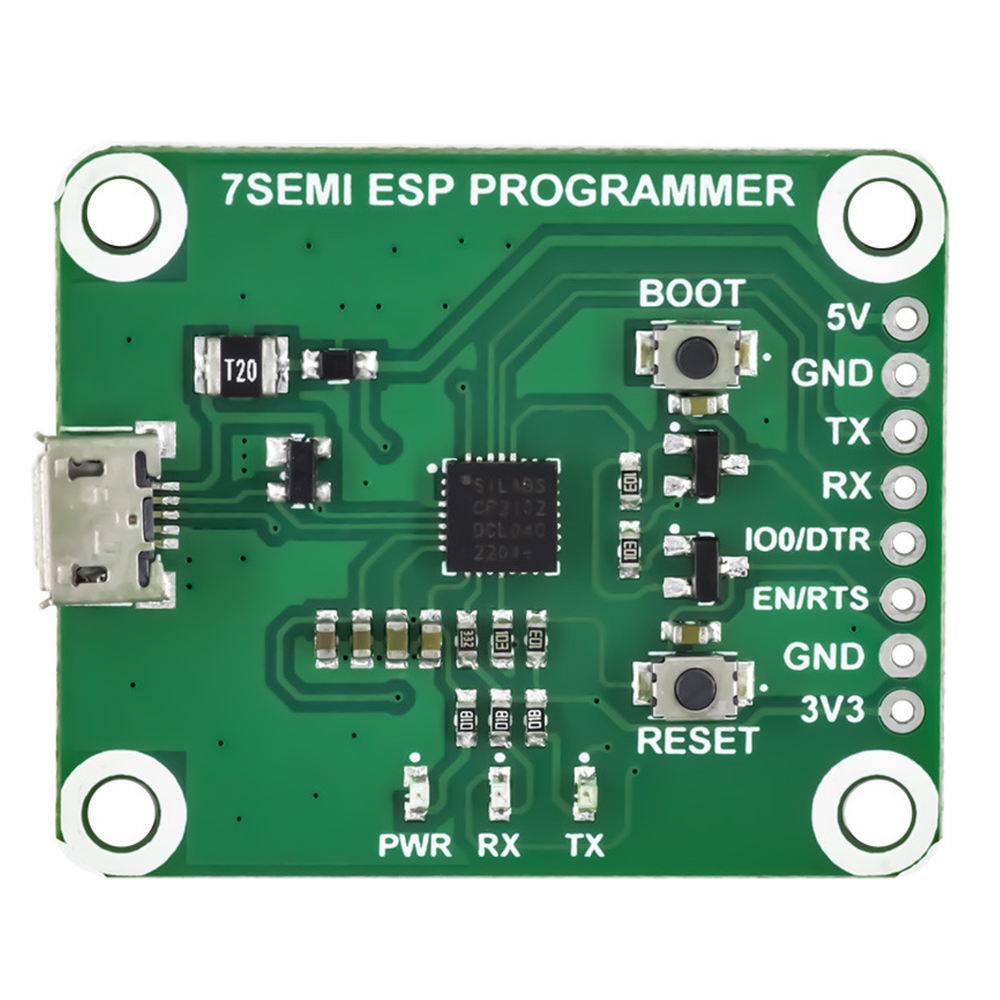 7Semi ESP Programmer for ESP32 & ESP8266 Modules -IoT & Wireless -ESP Modules -Robocraze