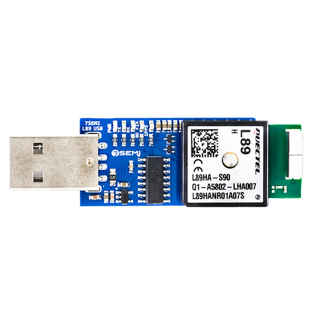 7Semi L89 USB Multi-GNSS Receiver for GPS, IRNSS, GLONASS, BeiDou, Galileo and QZSS - IoT & Wireless -GSM/GPS/GPRS -Robocraze