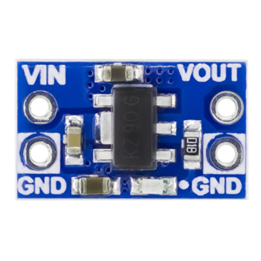 7Semi LDO 5V to 3.3V 1A Low Dropout Regulator Breakout Board -Electronic Modules -Breakout Boards -Robocraze