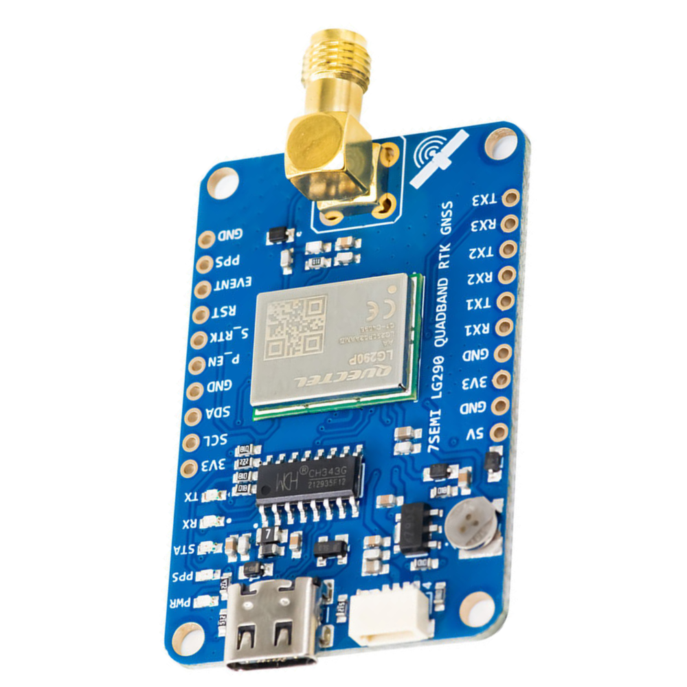7Semi LG290P Quadband GNSS RTK Positioning Modem Module - IOT & Wireless - GSM/GPS/GPRS - Robocraze
