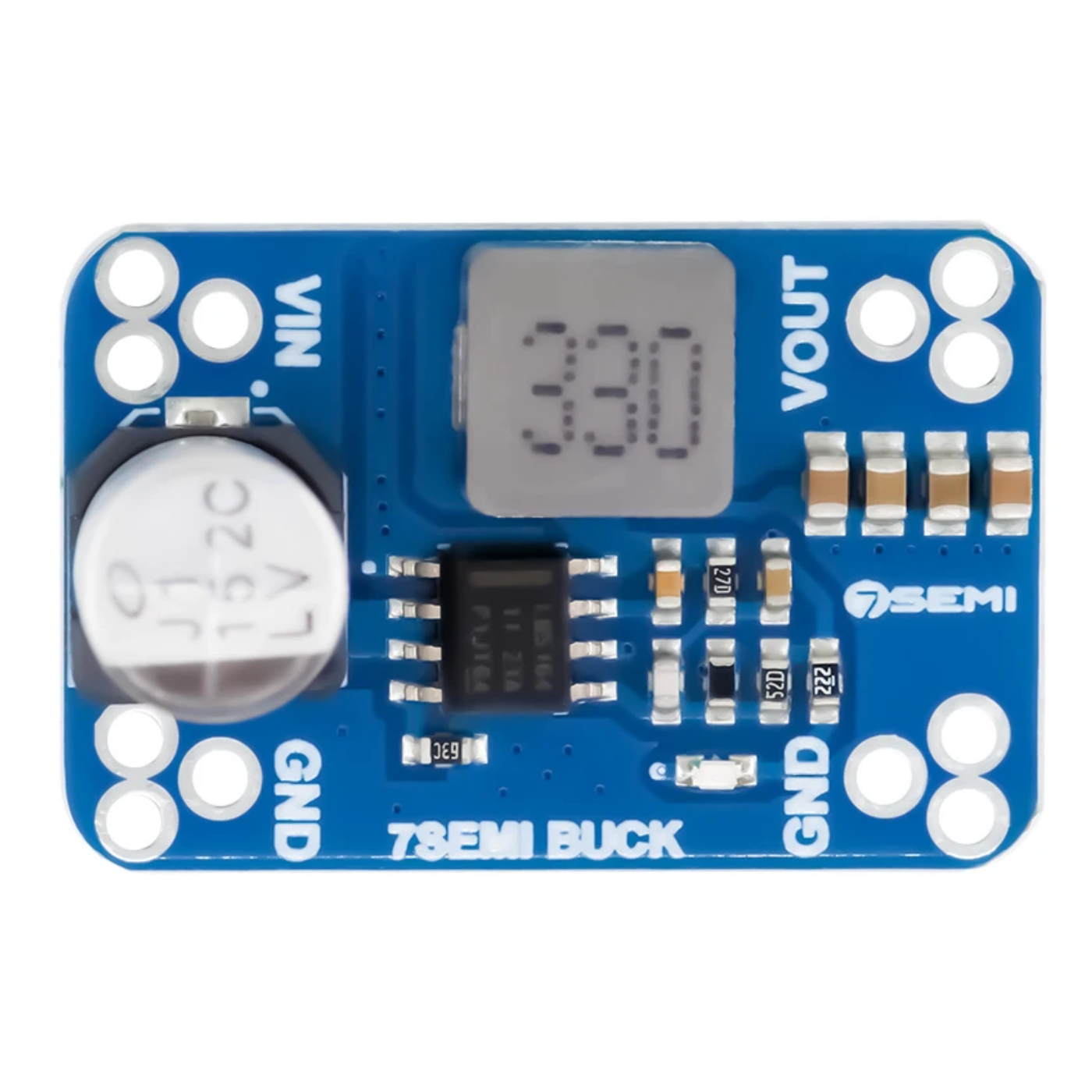 7Semi LM5164 7V -100V Input to 5V 1A Output DC-DC Buck Converter -Batteries & Power Supply -Buck/Boost -Robocraze