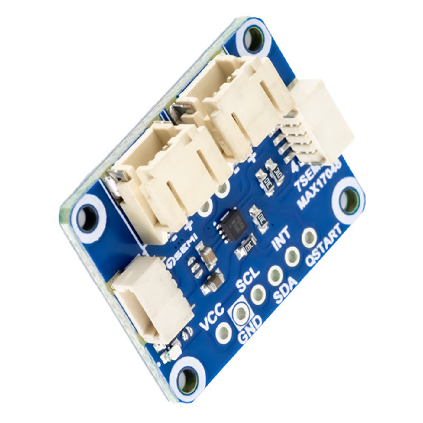 7Semi MAX17048 LiPoly - LiIon Battery Fuel Gauge Breakout Module -Electronic Modules -Breakout Boards -Robocraze