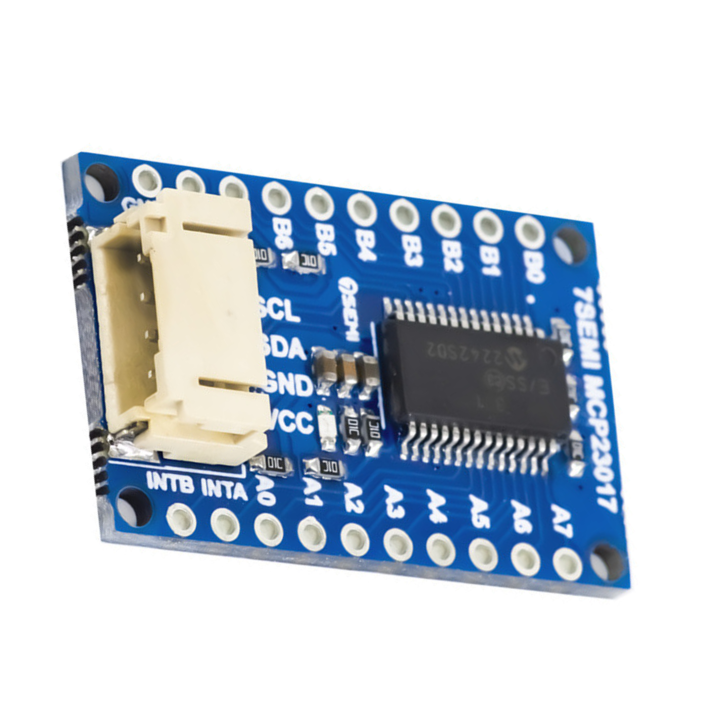 7Semi MCP23017 I2C to 16 IO Expander Breakout Board -Electronic Modules -Breakout Boards -Robocraze